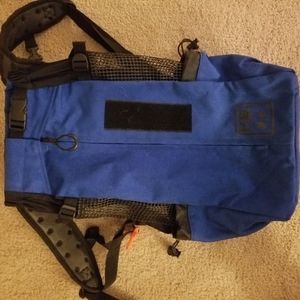 Dog back pack carrier
